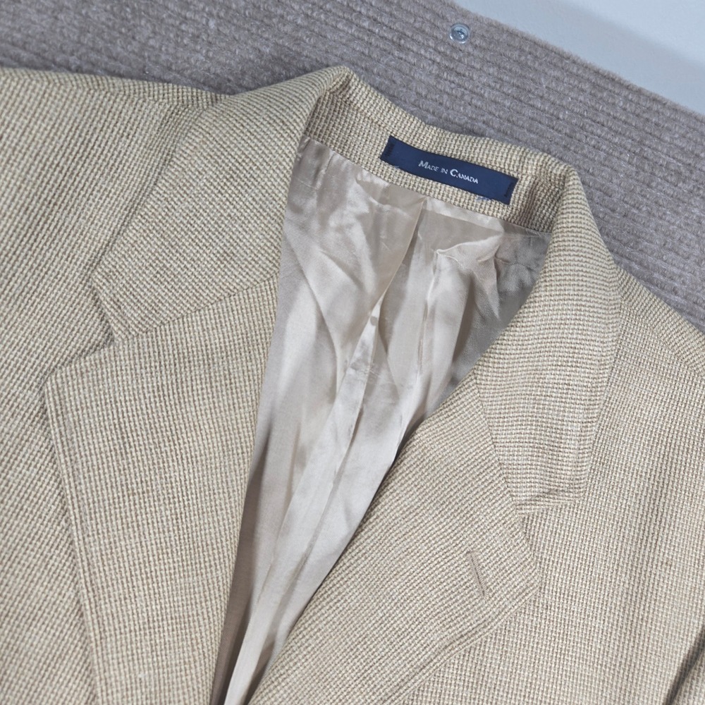 Ralph Lauren Beige Textured Sport Coat